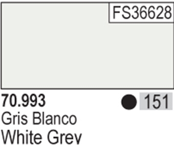 Model Color - White Grey 