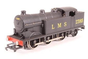 Class N2 0-6-2T 2385 in LMS Black