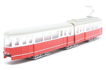Gelenktriebwagen type E/E1 tram of the Wiener Stadtweke (Vienna Transport) (Unmotorised)