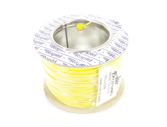 Yellow Wire 100m (7 x 0.2mm)