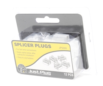 Pack of 12 Splicer Plugs - Just Plug lighting system
