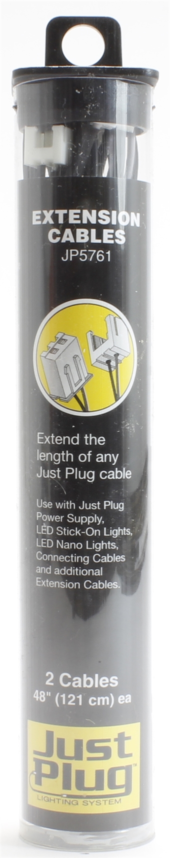 Extension cable for Just Plug lighting system