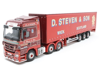 Volvo FH04 6 x 2 & Fridge Trailer - 'D. Steven & Son'