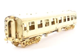BR Mk1 SO 2nd Class Coach in Unpainted Brass