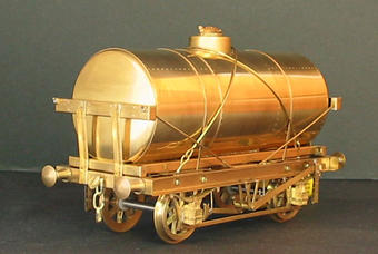 12T tank wagon with large filler and straps (Brassworks Range)