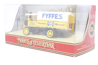 1917 Yorkshire steam wagon 'Fyffes Banana'