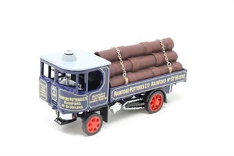 1929 Garrett Steam Wagon - 'Rainford Potteries'