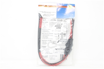 Dual 5A splitter cable - for use with Digitrax PS2012E