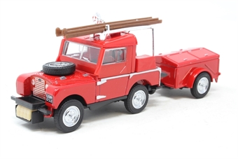 1948 Land Rover and Trailer - 'Auxialiary Fire Service'