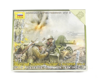 Soviet Machine gun crew