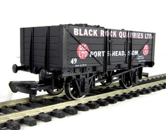 5 plank wagon in "Black Rock" Portishead livery
