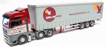 MAN TGA XXL curtainside lorry "John Mitchell Ltd"