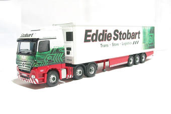 Mercedes-Benz Actros fridge trailer "Eddie Stobart Ltd".