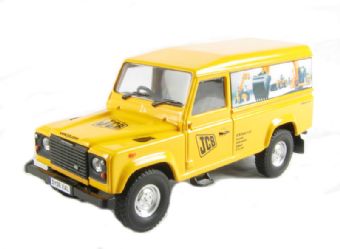 Land Rover Defender in JCB livery. Production run of <2000