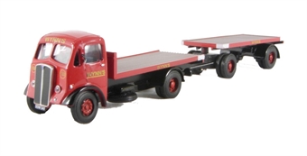 AEC Monarch Flatbed with flat trailer