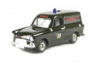 Ford Anglia van in Leicestershire Fire service livery