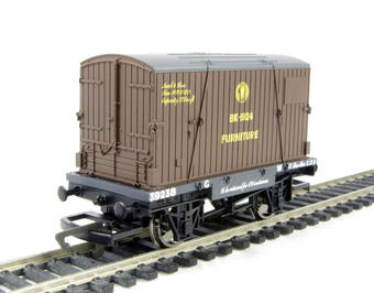 GWR Conflat wagon and container (unboxed)