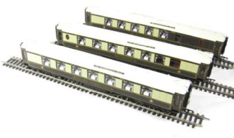 Pack of Three Pullman Coaches from Bournemouth Belle train pack
