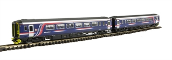 Class 156 2 car DMU 156440 in "Northern Rail" ex First 'Barbie' livery