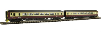 Class 156 2 car DMU dummy car 156435 in "Strathclyde P.T." livery