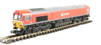 Class 66 diesel 66152 in DB Schenker livery