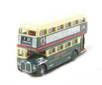 Routemaster d/deck bus in "Shillibeer CUV 191C" green livery