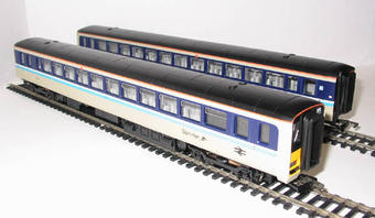 Class 155 2-car Super Sprinter DMU 155325 in BR provincial livery - 57325 & 52325