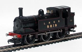 Class J83 0-6-0T 9819 in LNER livery