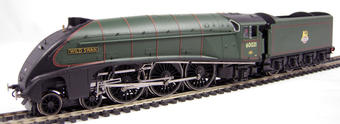 Class A4 4-6-2 60021 "Wild Swan" in BR green with early emblem