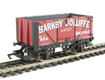 "Barkby Jolliffe" End tipping wagon No. 806