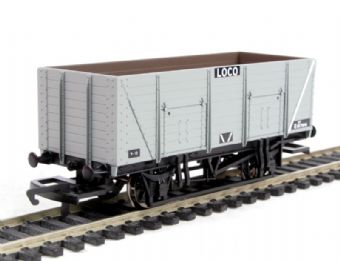 9 plank mineral wagon in BR grey livery E157941