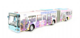 Mercedes Benz Citaro articulated bendy bus "University of East London"