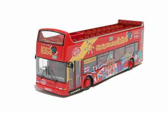 Open top Dennis Trident/Plaxton President d/deck bus "Oxford city sight seeing tour"
