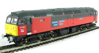 Class 47/7 47768 "Resonant" in RES livery