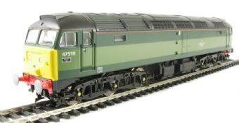 Class 47/4 47519 in "Heritage" BR Green with D1102 markings