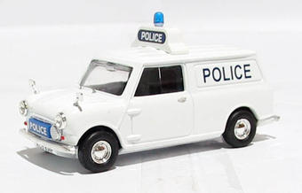 Morris Mini van "Ayrshire Constabulary" in white