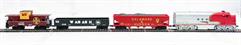 American Santa Fe Flyer complete train set