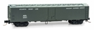 52' steel express reefer of the Atlantic Coast Line - pullman green with alum roof 3001