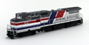 Dash 8-32BWH Phase V GE 512 of Amtrak (Pepsi can)