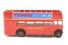 AEC RT Regent Open Top Double Decker bus - London Transport red - Typhoo