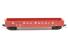 50' 14 panel fishbelly side fixed end gondola of the Great Northern - vermillion 72839