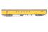 Smoothside 6-Unit Set of the Union Pacific - yellow and grey (Unnumbered) Coach, Diner, Pullman, Baggage, RPO, Observation