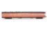 Smoothside passenger cars of the Southern Pacific - red, black, and orange 6-Pack
