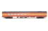 Smoothside passenger cars of the Southern Pacific - red, black, and orange 6-Pack