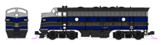 F7A & F7B EMD 4503 & 5493 of the Baltimore & Ohio - digital fitted