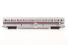Corrugated passenger cars of Amtrak - red, white, blue and aluminum 10-Car Set