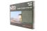 Corrugated passenger cars of Amtrak - red, white, blue and aluminum 10-Car Set