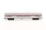 Corrugated passenger cars of Amtrak - red, white, blue and aluminum 10-Car Set