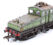 Highly Detail Weathered North Eastern Railway ES1 BR Lined Green (Late Crest) Bo-Bo Electric Locomotive No.26500