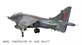 Hawker Siddeley GR3 Harrier 'Falklands' with RAF marking transfers.
